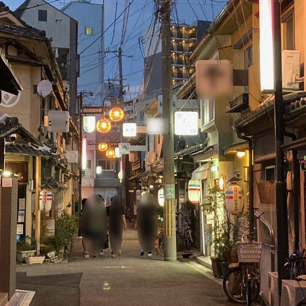 松島新地の裏メインエリア